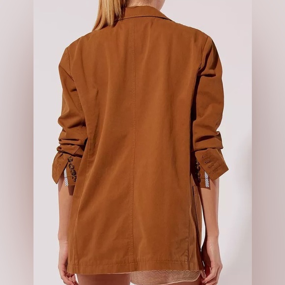 Solid & Striped The Beach Blazer Camel XS - Picture 2 of 3